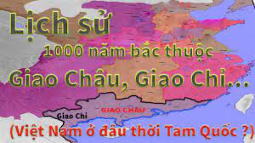 lịch sử 1000 năm bắc thuộc, Việt Nam ở đâu thời tam quốc ? 