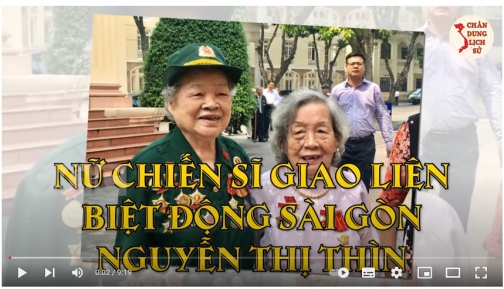 Chân Dung Nữ Chiến Sĩ Giao Liên 