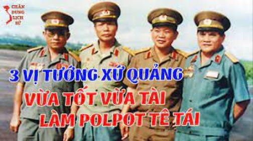 Chân Dung 3 Vị Tướng Của Mặt trận 579 Từng Làm Polpot Thất Điên Bát Đảo